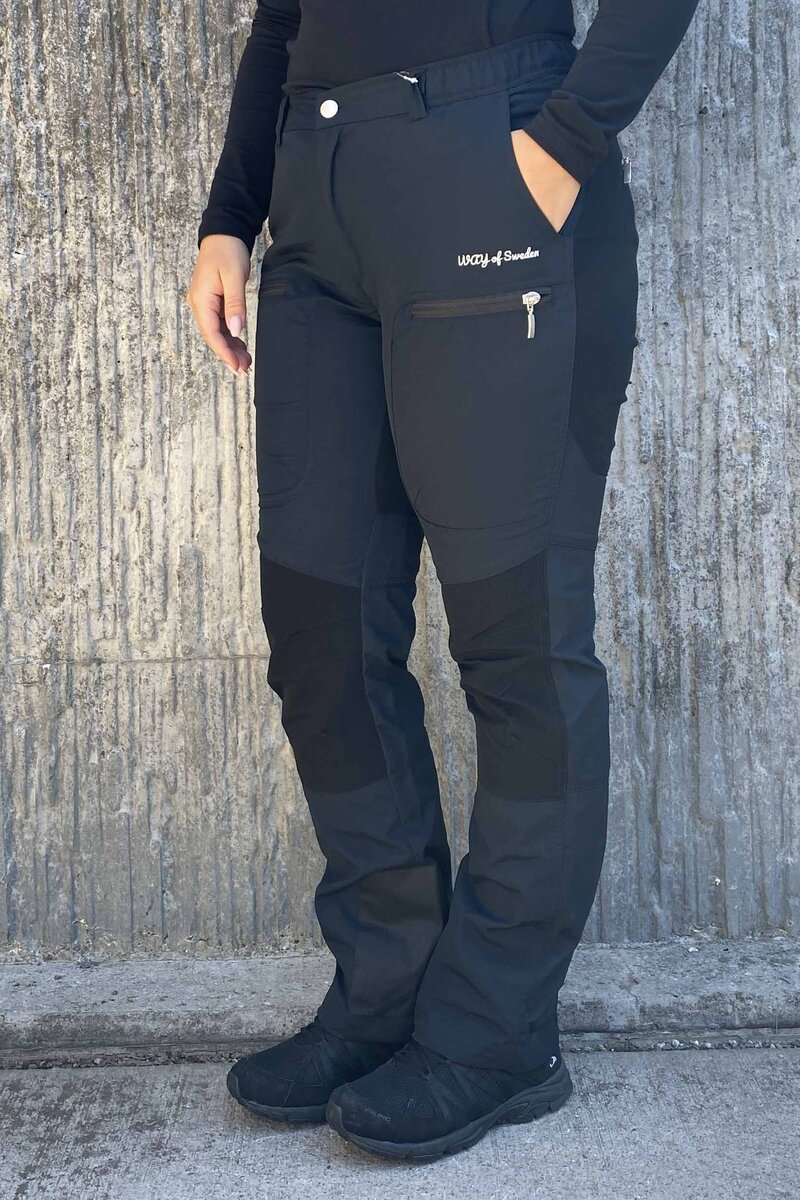 Renata Outdoor Trousers Women Black - Way Of Sweden