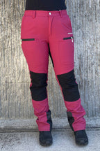 Renata Outdoor Trousers Regular Women Raspberry Red - Way Of Sweden