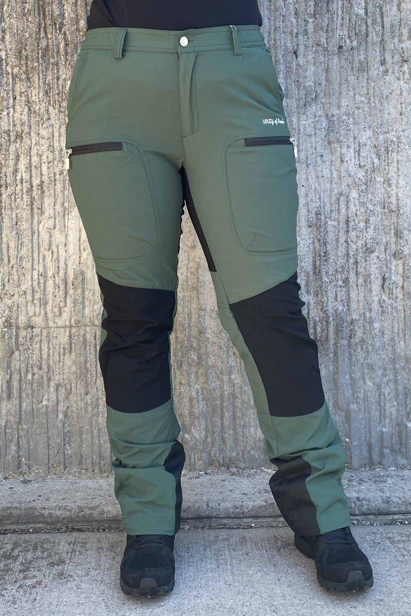 Renata Outdoor Trousers Regular Women Moss Green - Way Of Sweden