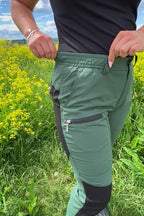 Renata Outdoor Trousers Regular Women Moss Green - Way Of Sweden