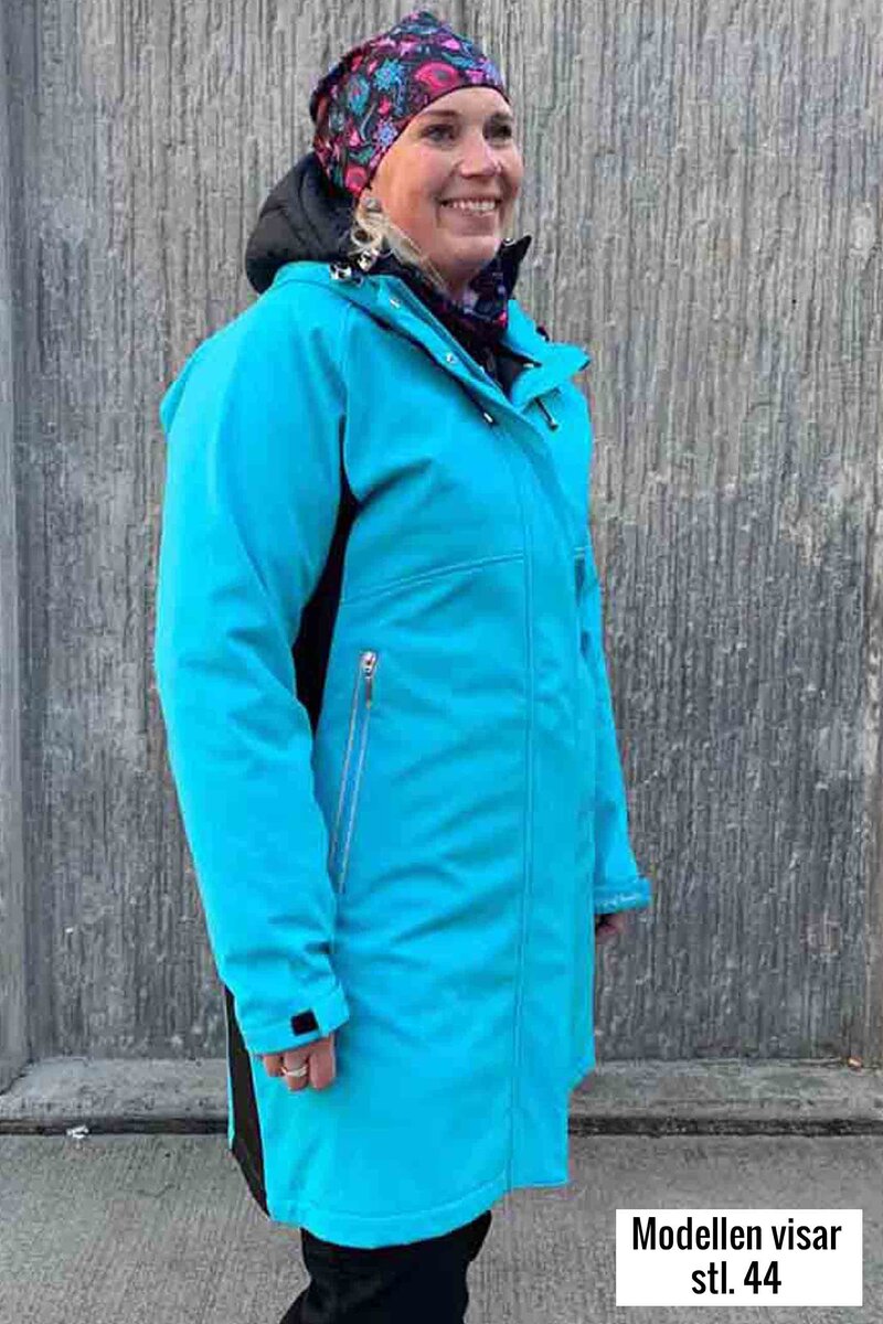 Supreme Softshell Coat Women Arctic Blue - Way of Sweden