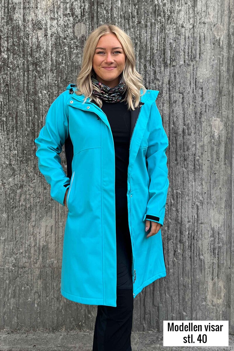 Supreme Softshell Coat Women Arctic Blue - Way of Sweden