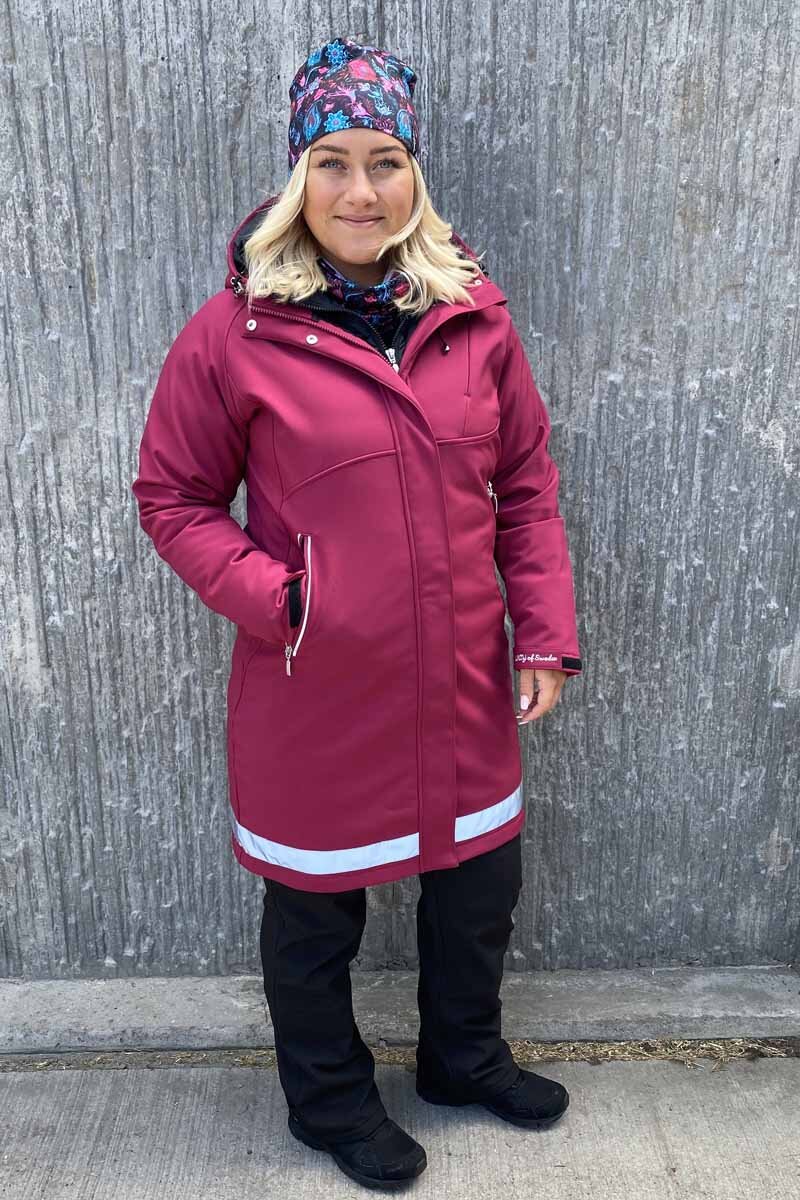 Supreme Softshellkappa Dam Hallonreflex - Way of Sweden