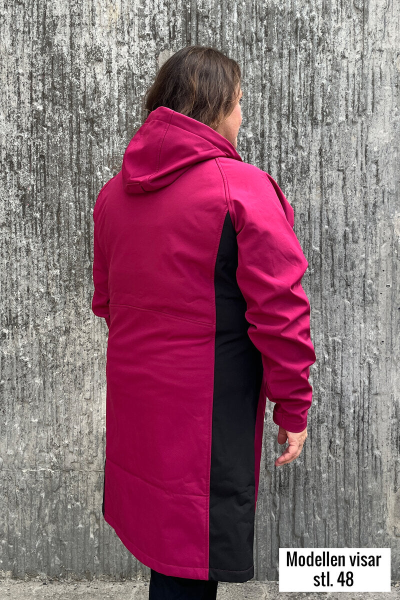 Supreme Softshell Coat Women Raspberry Red - Way of Sweden
