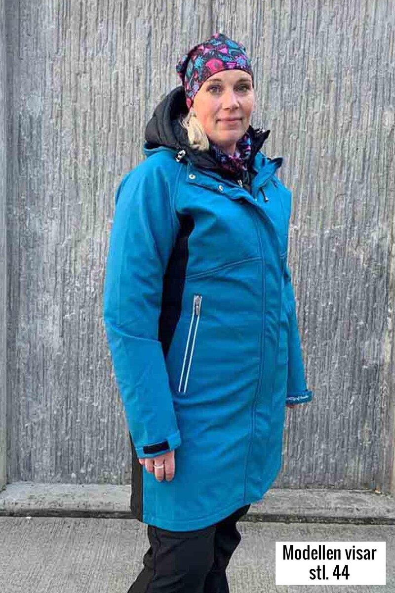 Supreme Softshell Jacket Women's Petroleum - Way of Sweden