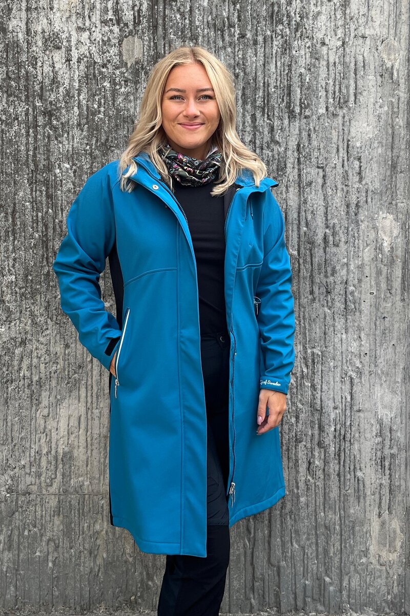 Supreme Softshell Jacket Women's Petroleum - Way of Sweden