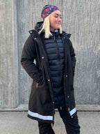 Supreme Softshellkappa Dam Svartreflex - Way of Sweden