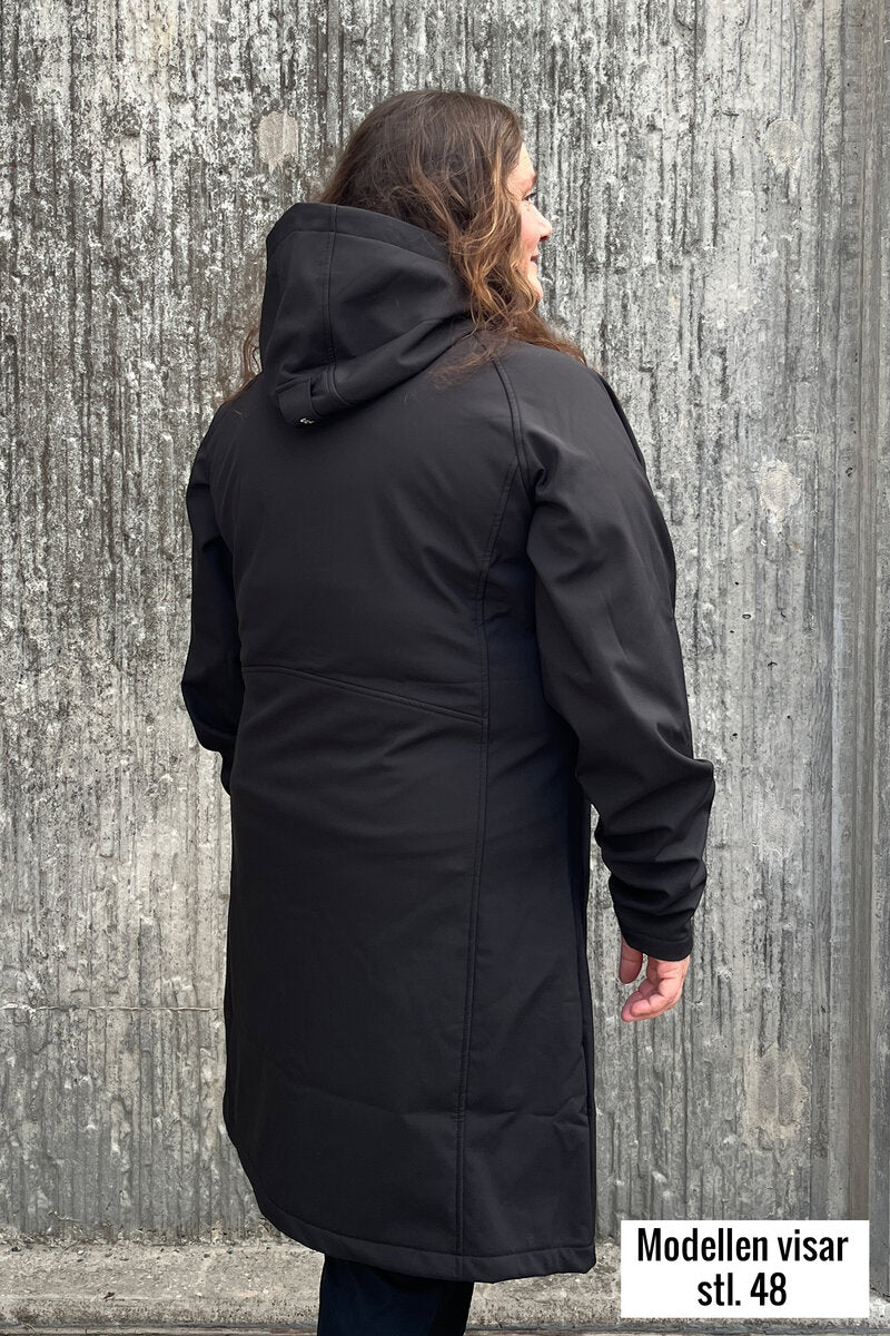 Supreme Softshell Coat Women Black - Way of Sweden