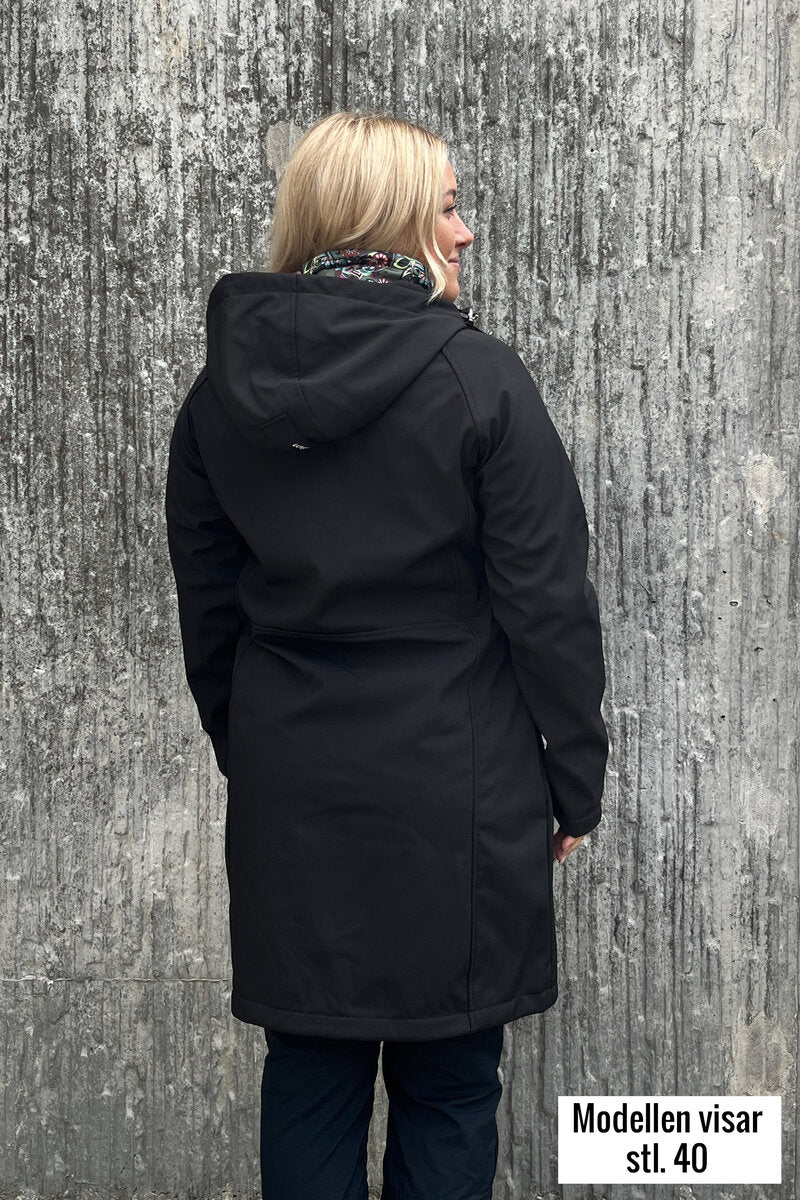 Supreme Softshell Coat Women Black - Way of Sweden