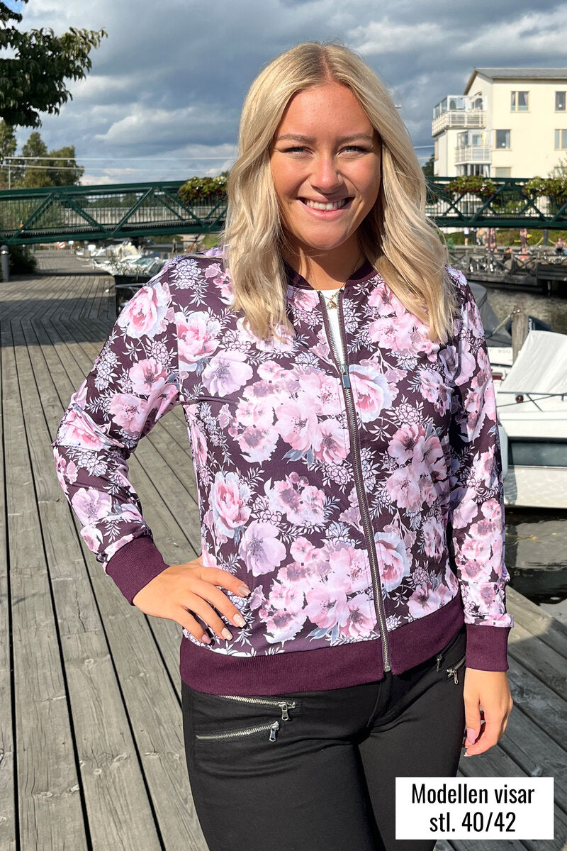 Ulrika Jacket Ladies Peony Winered Way of Sweden