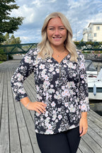 Veronica Topp Dam Flow Black Way of Sweden
