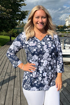 Veronica Topp Women Flow Dark Navy Way of Sweden