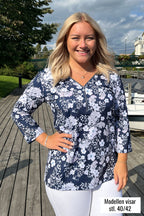 Veronica Topp Women Flow Dark Navy Way of Sweden