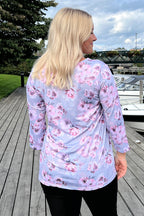 Veronica Top Women Peony Light Grey Way of Sweden