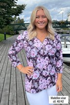 Veronica Top Women Peony Wine Red Way of Sweden