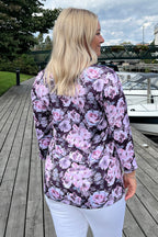 Veronica Top Women Peony Wine Red Way of Sweden