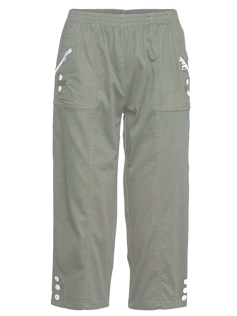 Way Of Sweden Akila 1C Capri Ladies Khaki - Way of Sweden