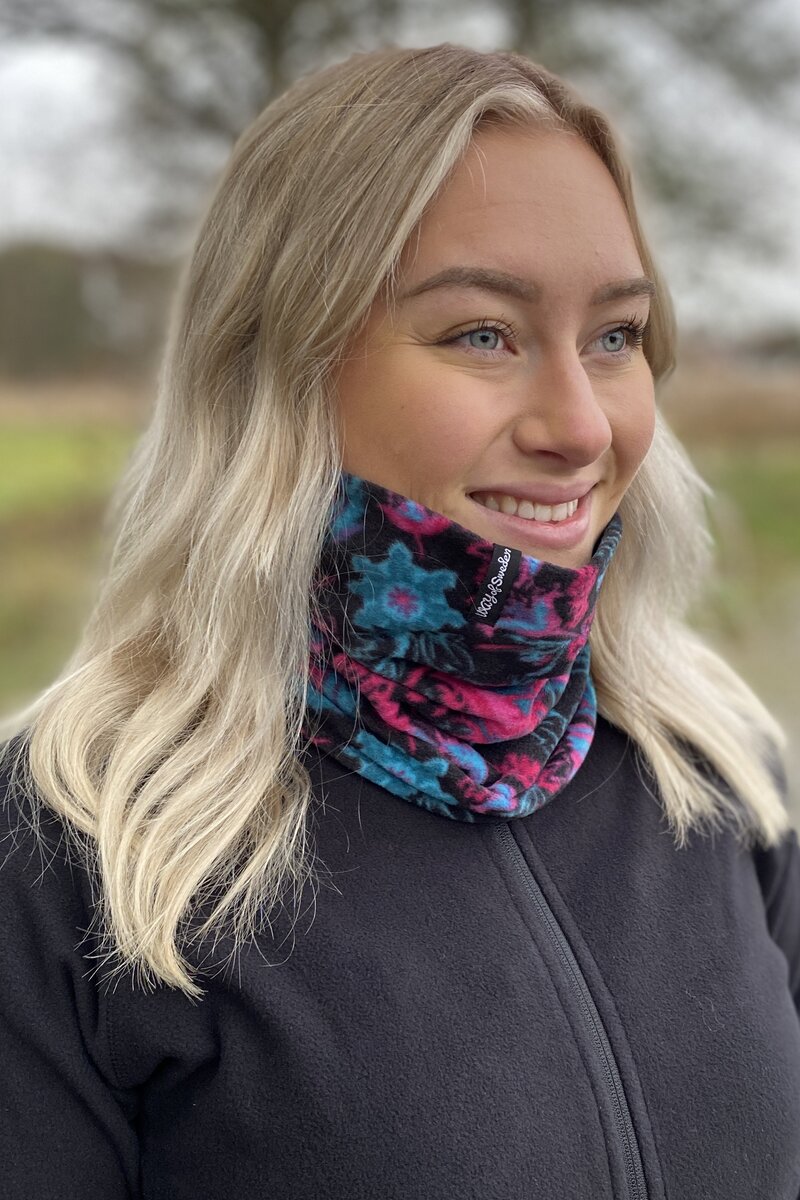 Anja Patterned Fleece Collar Women's WAY OF SWEDEN