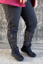 Aurora Leg Warmers Reflective Black WAY OF SWEDEN