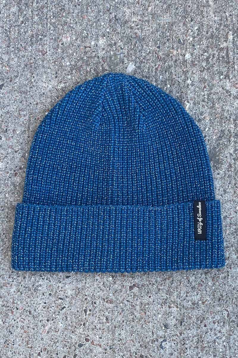 Way of Sweden Aurora Reflective Beanie Petroleum - Way of Sweden