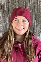 Way of Sweden Aurora Reflective Beanie Raspberry - Way of Sweden
