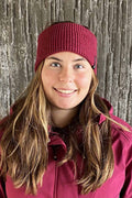 Aurora Reflective Headband Raspberry WAY OF SWEDEN