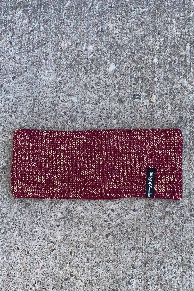 Aurora Reflective Headband Raspberry WAY OF SWEDEN