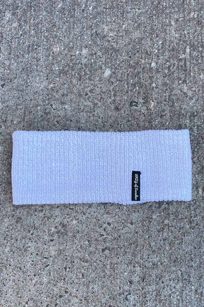 Aurora Reflective Headband White WAY OF SWEDEN