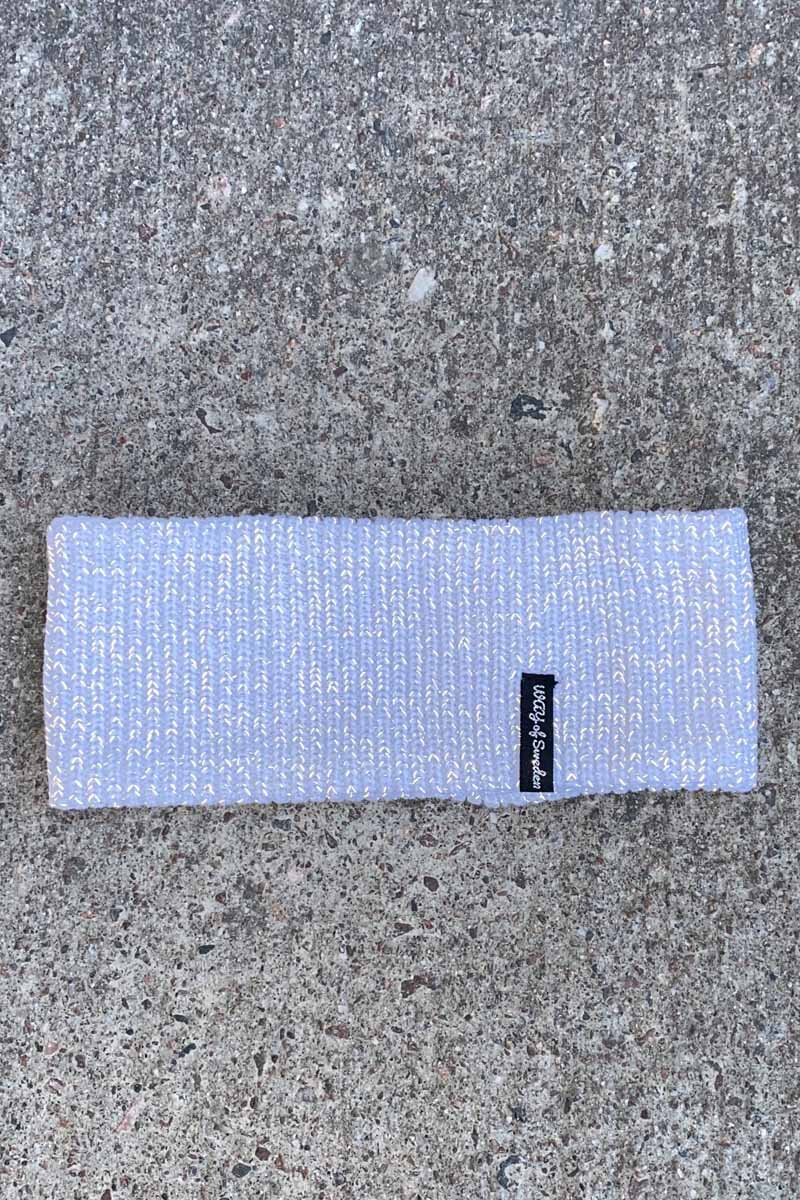 Aurora Reflective Headband White WAY OF SWEDEN
