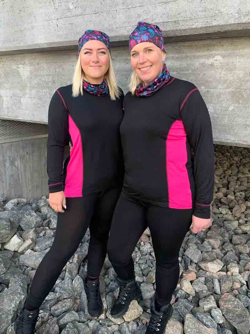 Bamboo Baselayer Women Pink - Way of Sweden