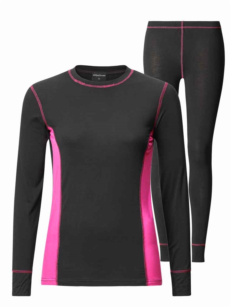 Bamboo Baselayer Women Pink - Way of Sweden