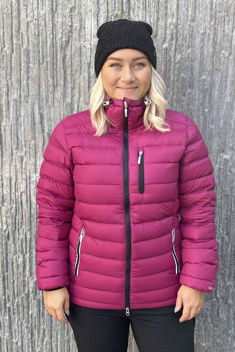 Bianca Lättviktsjacka Dam Hallonröd - Way of Sweden