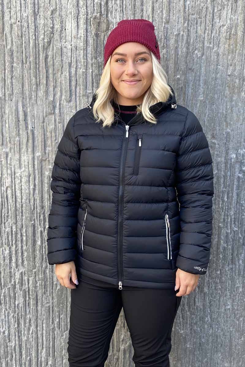 Bianca Lightweight Jacket Women Black - Way of Sweden