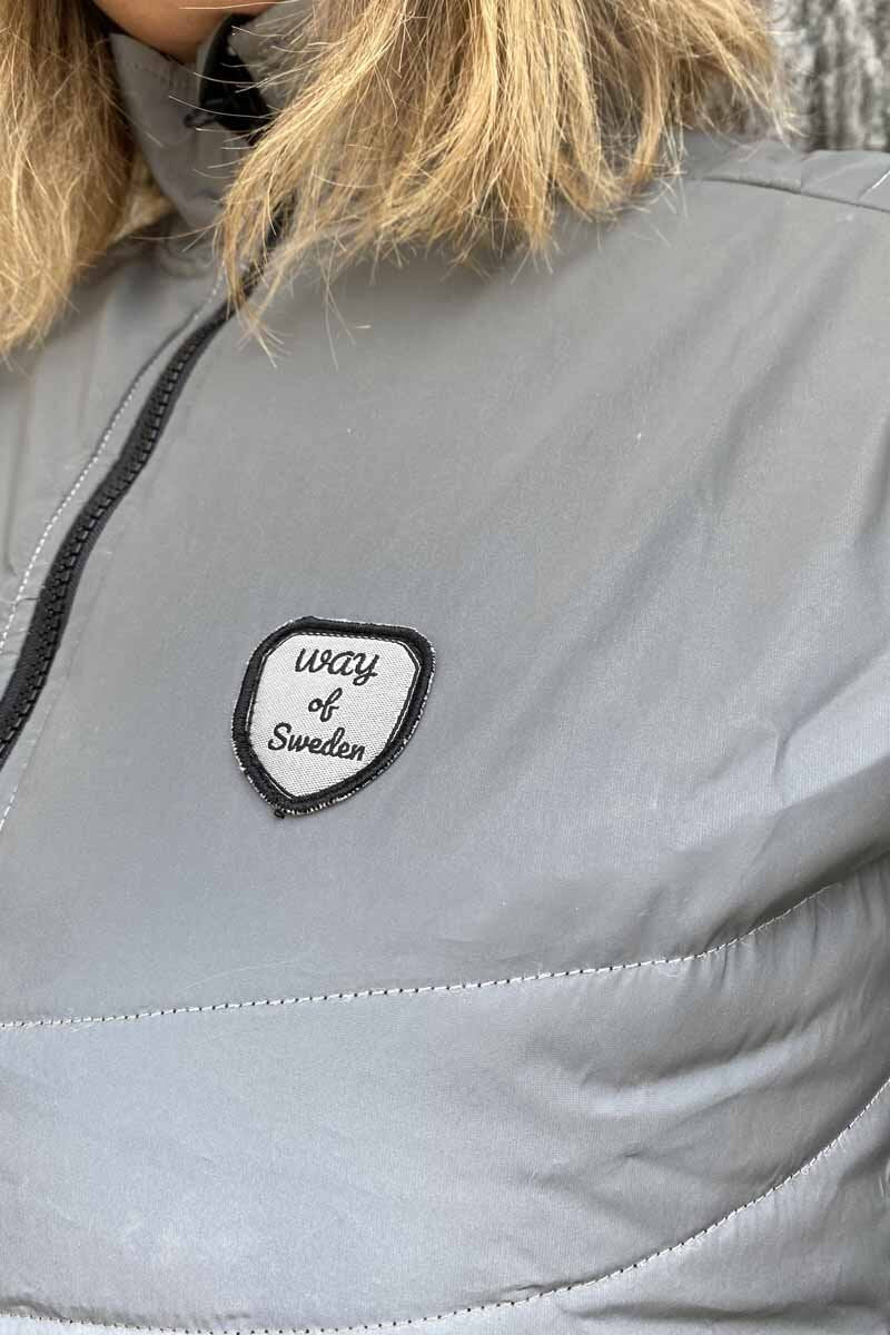 Clara West Ladies Silver Reflective - Way of Sweden