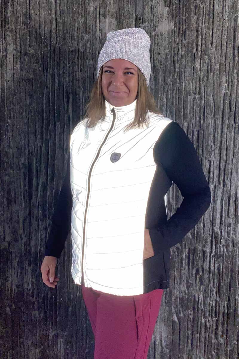 Clara West Ladies Silver Reflective - Way of Sweden