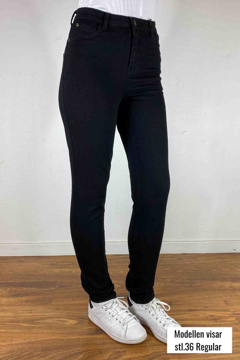 Daphne Push Up Jeans Women Black Way of Sweden