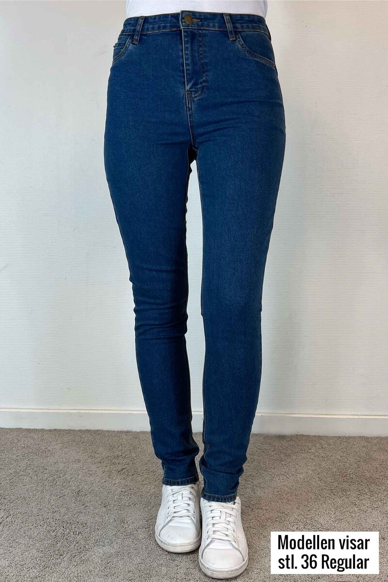Daphne Push Up Jeans Dam Light Denim Way of Sweden