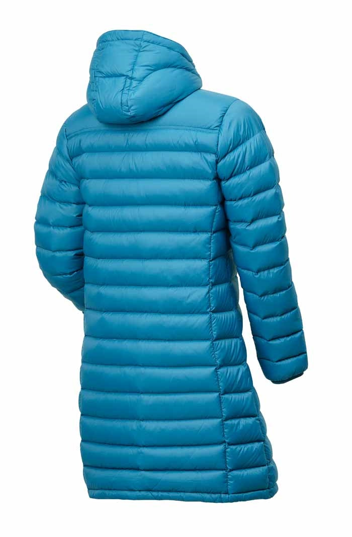 Effective Lightweight Parka Women Petroleum - Way of Sweden