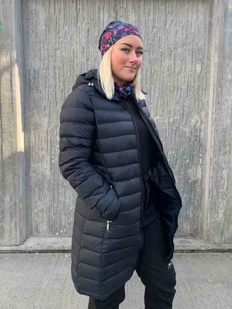 Effective Lightweight Parka Women Black - Way of Sweden