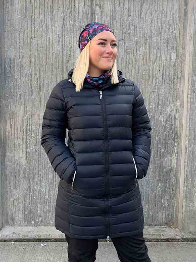 Effective Lightweight Parka Women Black - Way of Sweden
