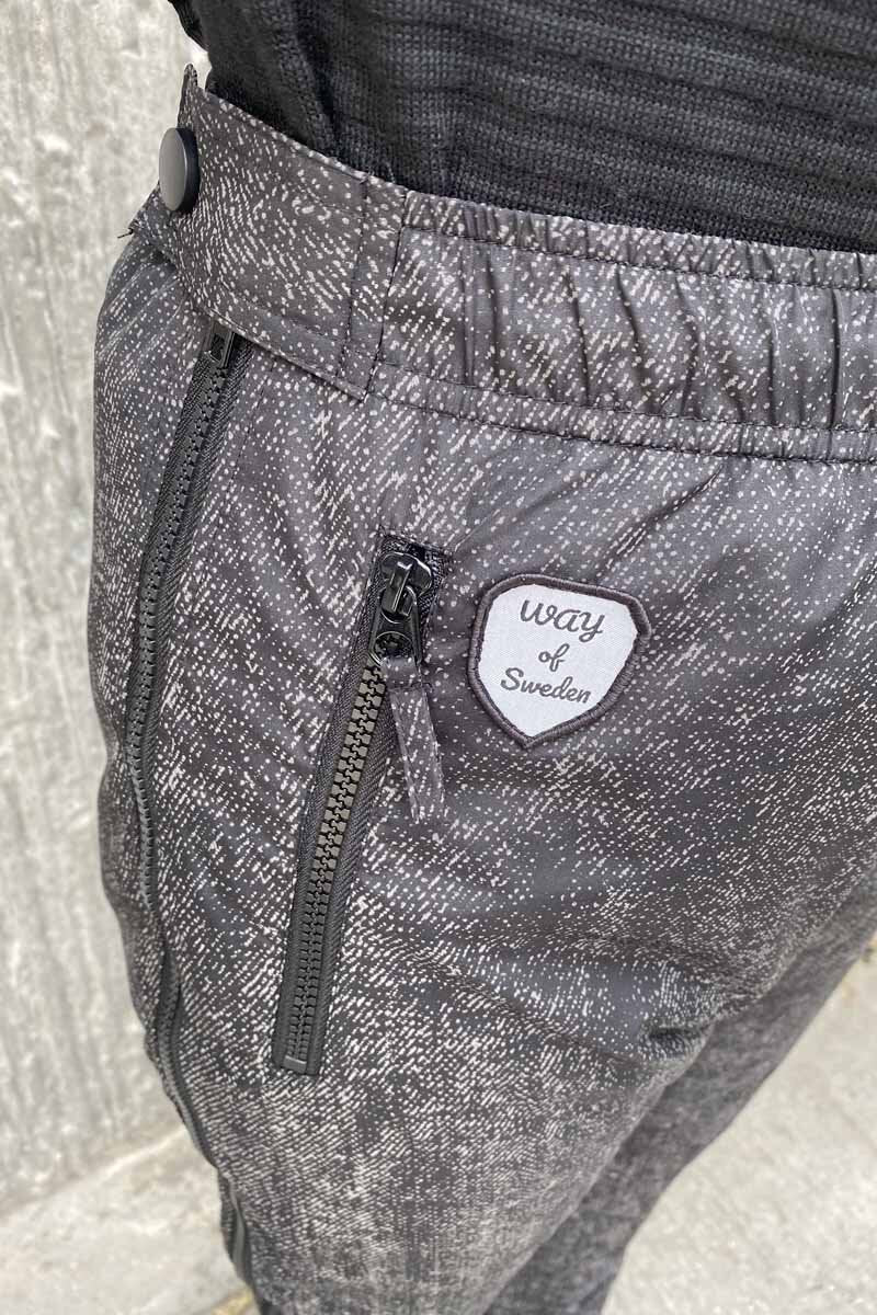 Ellen Trousers Women Reflective Print - Way of Sweden