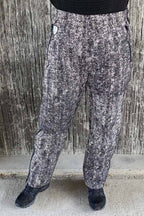 Ellen Trousers Women Reflective Print - Way of Sweden