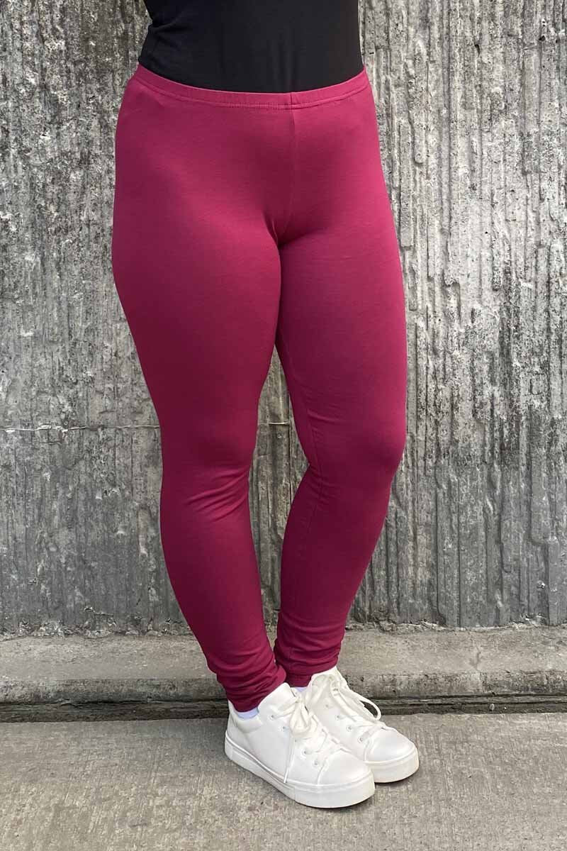 Way of Sweden Emma Leggings Women Raspberry - Way of Sweden
