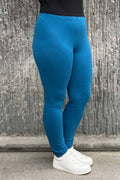 Way of Sweden Emma Leggings Women Petroleum - Way of Sweden
