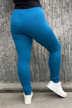 Way of Sweden Emma Leggings Women Petroleum - Way of Sweden
