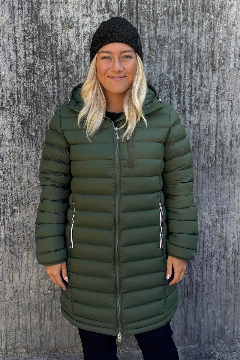 Eva Lightweight Parka Women Green Way of Sweden