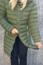 Eva Lightweight Parka Women Green Way of Sweden