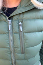 Eva Lightweight Parka Women Green Way of Sweden