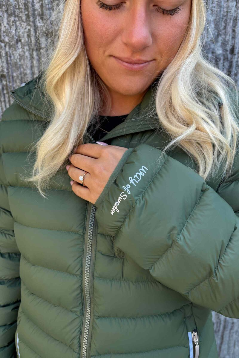 Eva Lightweight Parka Women Green Way of Sweden