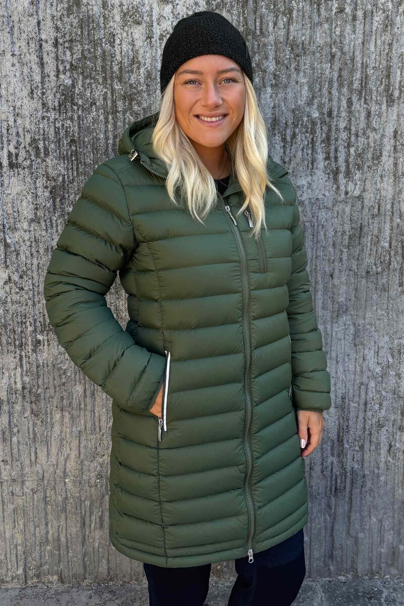 Eva Lightweight Parka Women Green Way of Sweden